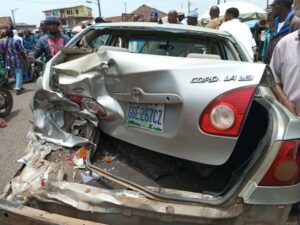 Osun: Truck crushes motorcyclist, cars