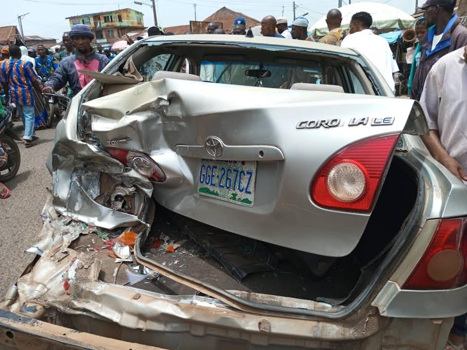 Osun: Truck crushes motorcyclist, cars