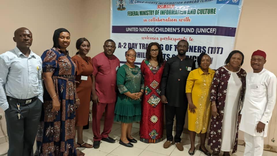 UNIZIK Team with Mrs Juliet Chiluwe, Chief of Field Office, UNICEF Enugu