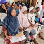 Health workers undergoing training in one of the health facilities