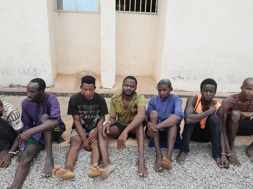 Nasarawa police makes major arrests in fight against crime