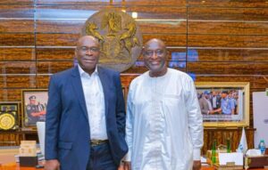 APGA chieftain Udensi, hosts Ghanaian presidential aspirant Allan Kyerematen