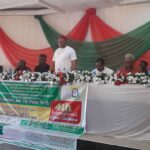 Prof Okolie with others during the conference