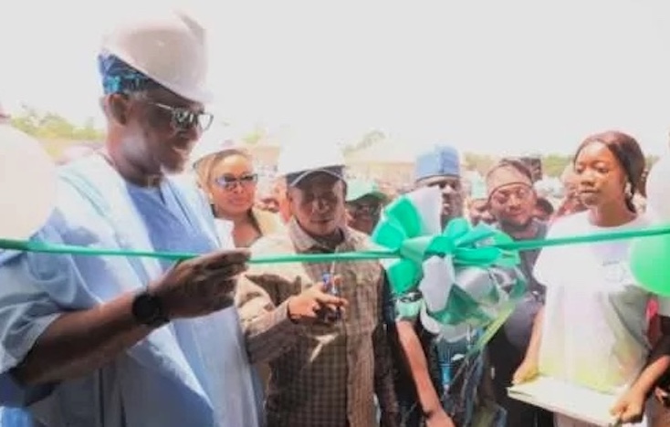 Minister of Mines and Steel Development Olamilekan Adegbite