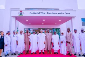 Buhari inaugurates N21bn VIP wing villa medical centre
