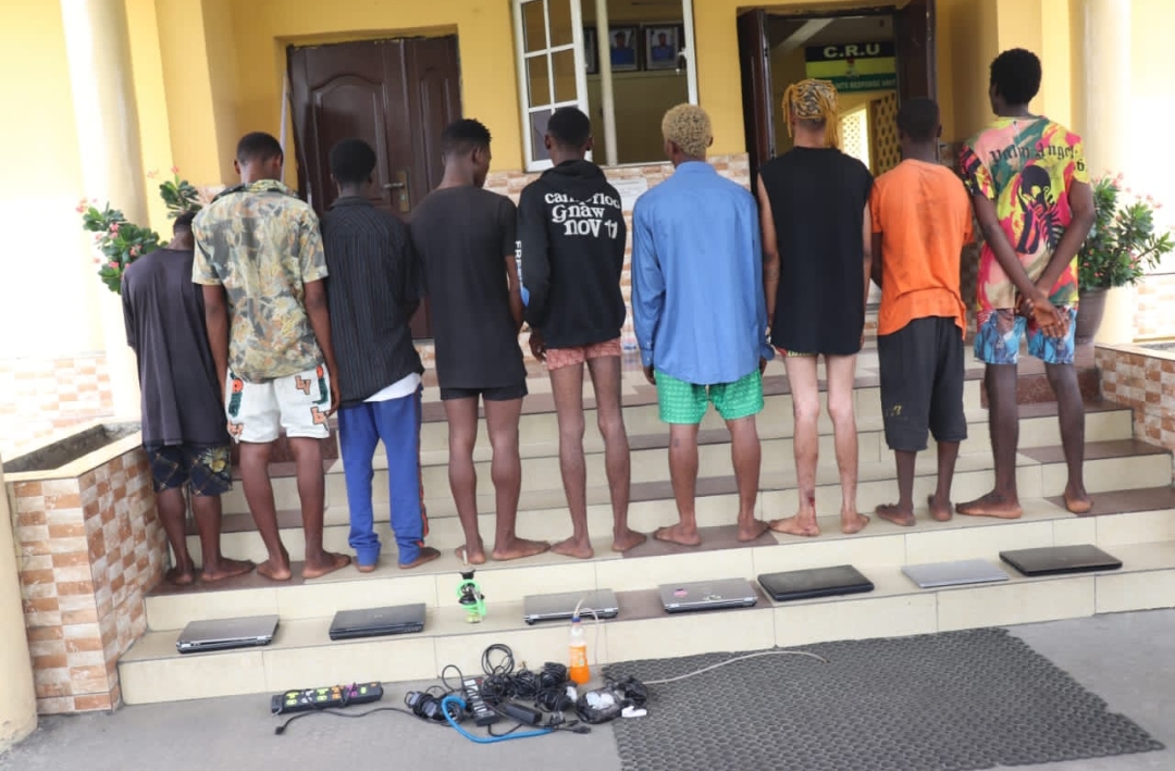 8 cybercrime, kidnapping suspects nabbed in Rivers