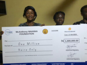 Some beneficiaries at the event