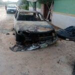 Another car burnt by gunmen at Okposi