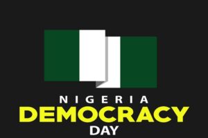 Democracy Day Nigeria Vector Template Design