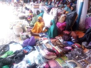 Women beneficiaries at the event