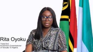 Trade Commissioner of the Republic of Vanuatu to Nigeria Rita Oyoku
