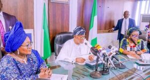 Minister of Marine and Blue Economy Adegboyega Oyetola