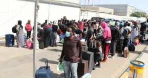FG-evacuates-another-batch-of-107-Nigerians-stranded-from-Libya
