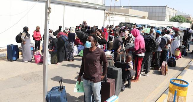 FG-evacuates-another-batch-of-107-Nigerians-stranded-from-Libya