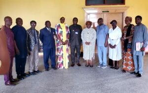 Prof Esimone with the NIPR delegation