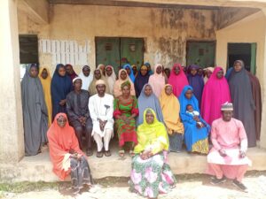 A cross section of participants and resource persons during the traing in Lusshi A