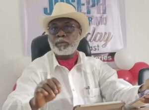 Joseph Ambakederimo, Convener  South South Reawakening Group (SSRG) and Chairman Board of Trustees Community Development Committees of Niger Delta Oil and Gas Producing Areas