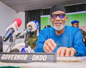 Governor Rotimi Akeredolu
