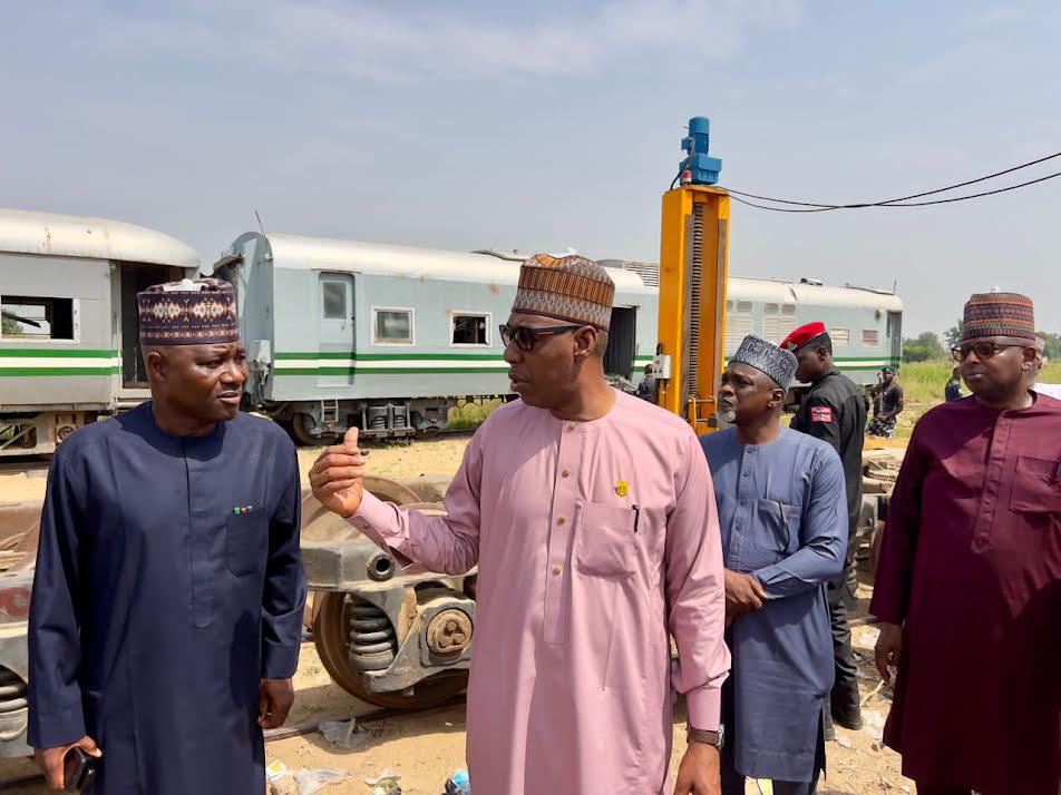 Governor Zulum at the NRC Terminus