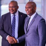 L-R: Osayande Igiehon, and Tony O Elumelu