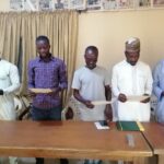 Corres;odents’ Chapel officials Bauchi being sworn in