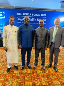 Prof Esimone 2nd right with other panelists at the confrence