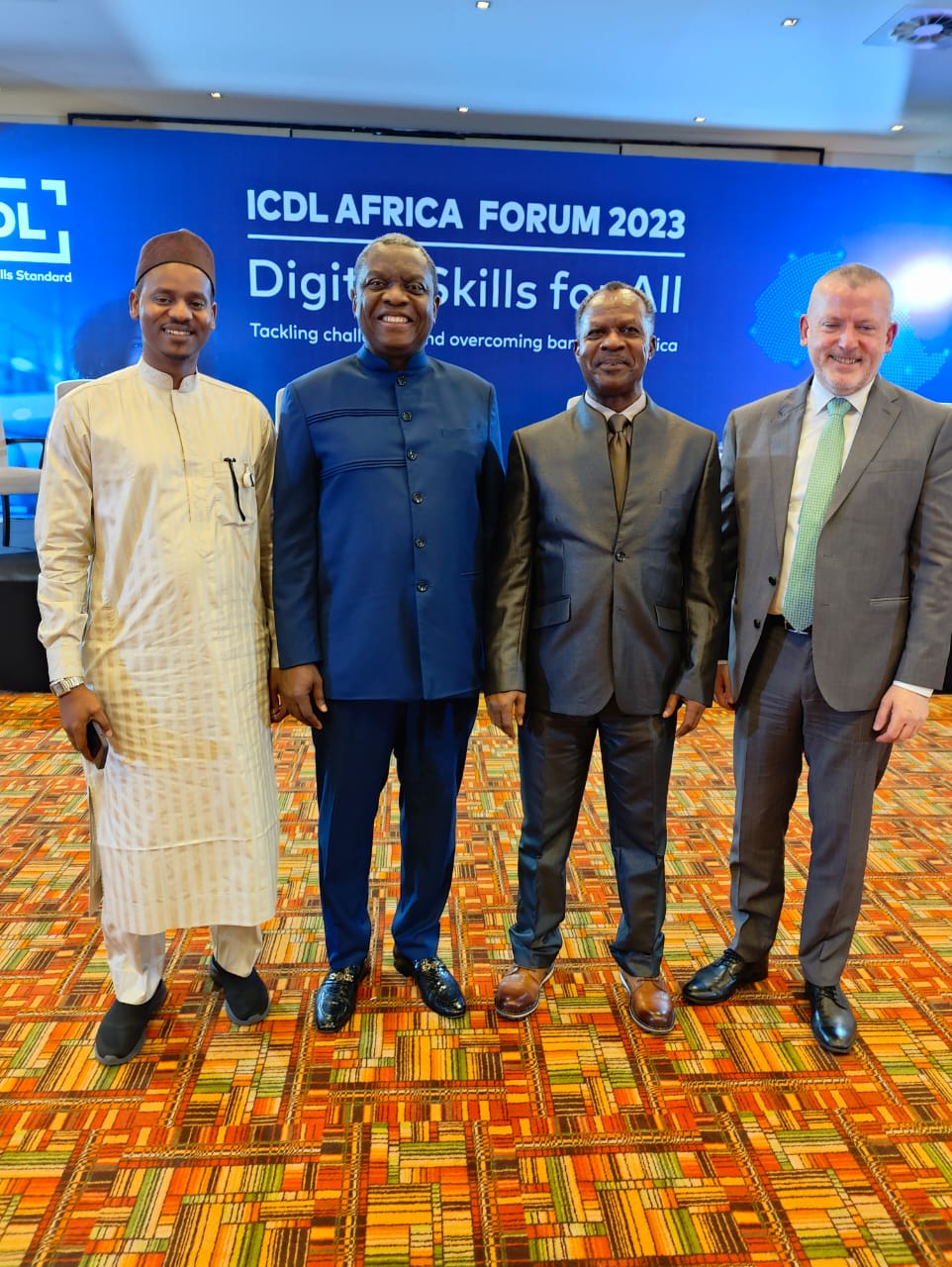 Prof Esimone 2nd right with other panelists at the confrence