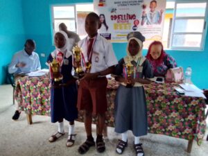 The 3 winners of the competition (1)