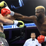 Efe Ajagba vs Joe Goodall [Photo: ausboxing]