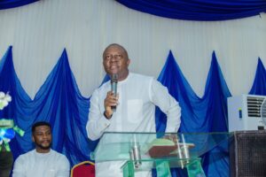 Ozigbo delivering the lecture