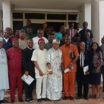 Prof. Boniface Nworgu, the Imo State Commissioner for Science and Technology in group photo with others during the event