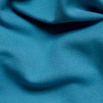 Wrinkled blue polyester sport fabric, full frame