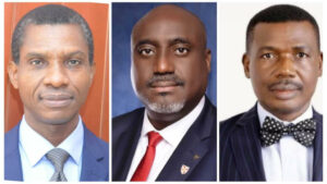 L-R: Nwadike, Maikyau, Adegboruwa