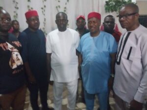 Ejiofor with some of the executives