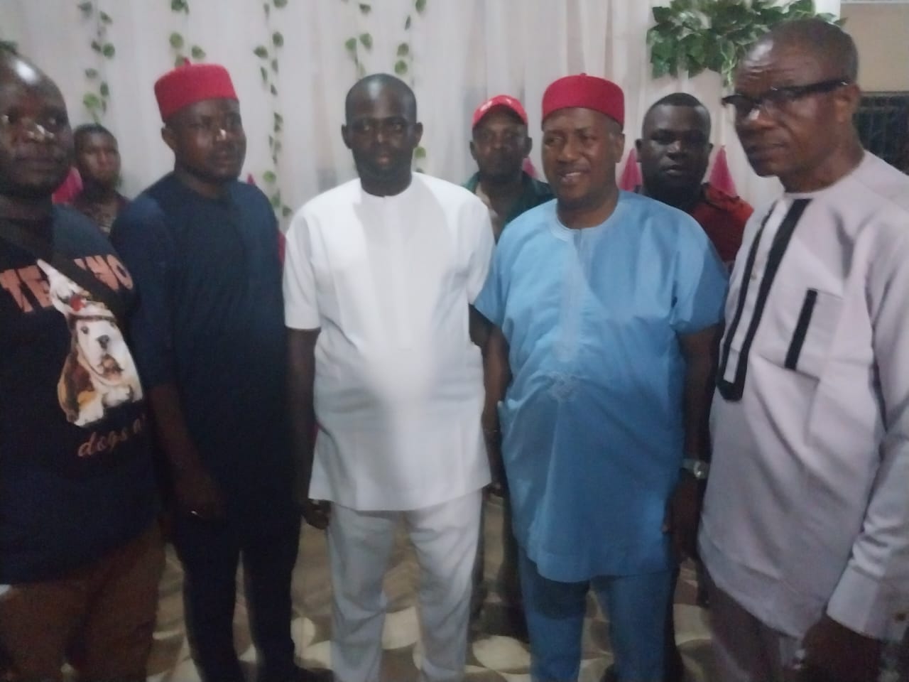 Ejiofor with some of the executives