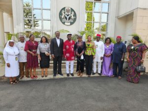 Members of the committee during the presentation