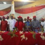 Orogbu with others during teh event