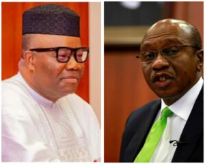 Emefiele threatens Akpabio