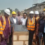 UNN VC representative performing the foundation laying ceremony