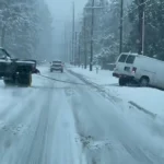 heat wave and snow storm