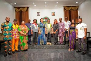 Mrs Soludo and the IPAS team