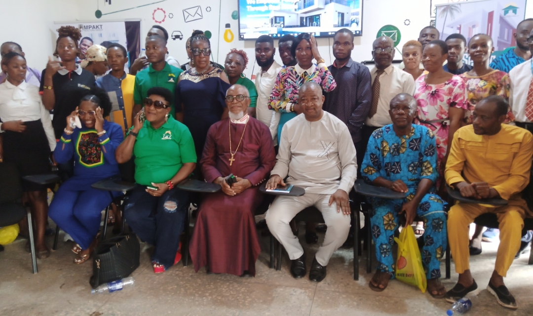 Participants at pre-launch of Blossom City Estate
