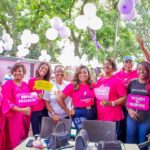 The Founder of Women Connect, (5th from right) Oyinlola Sale. being flanked by some other women at the Women Connect event