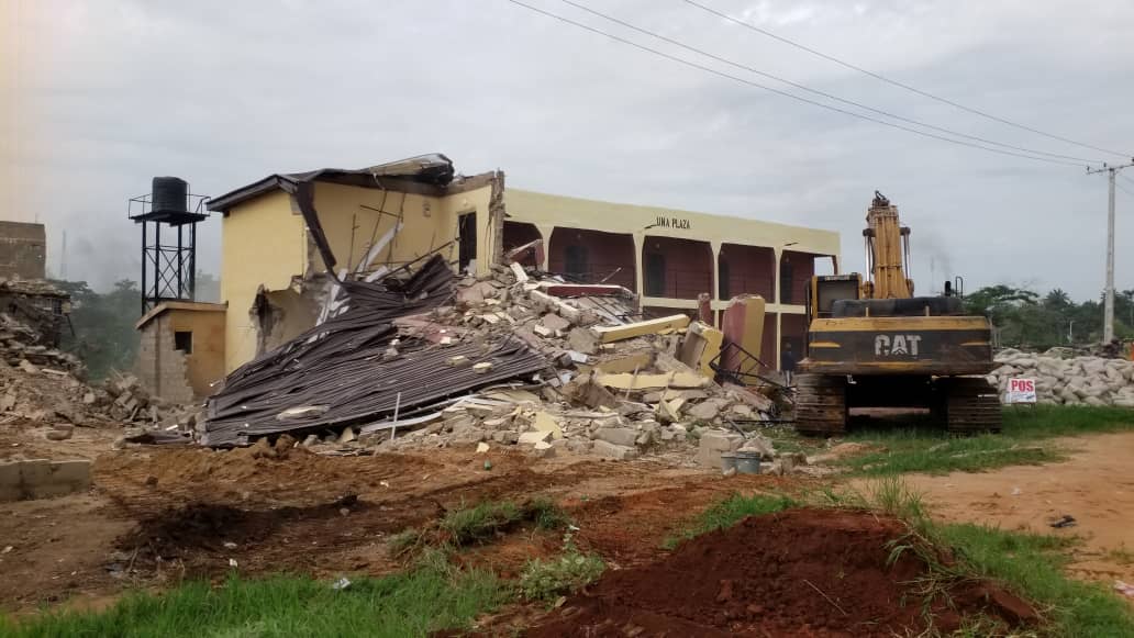 Illegal-Structure-Demolished-in-Asaba