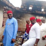 Prof Nnamchi, Umeha, others at fire scene