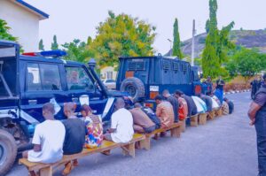 Lineup of suspected killers and others paraded in Ekiti by the police command