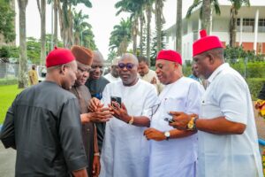 Rivers: Fubara, Kalu sue for peace as senators visit state 