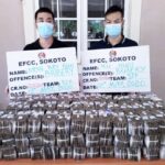 Chinese arrested for trying to bribe govt officials.