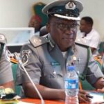 Customs officer collapses