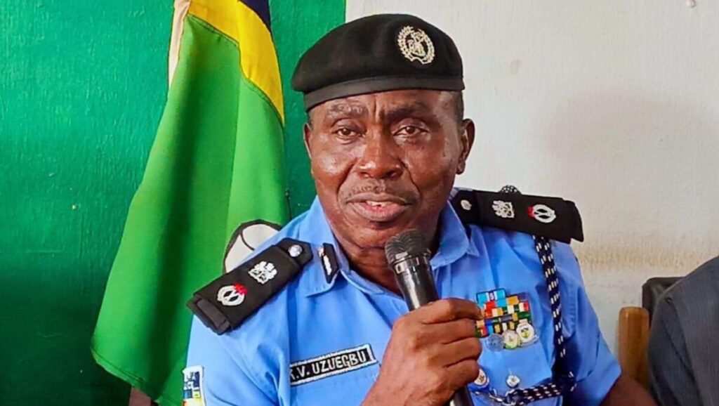 Enugu State Commissioner of Police, Kanayo Uzuegbu